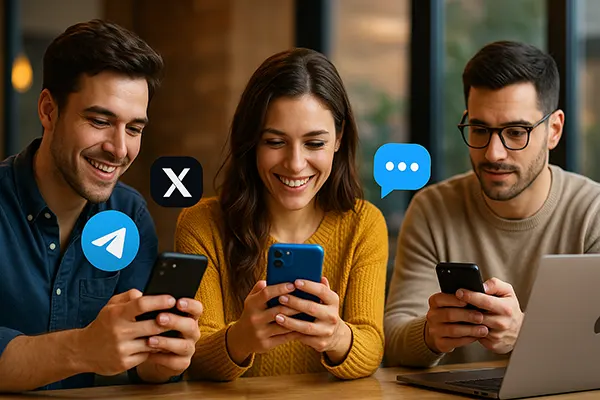 automação redes sociais