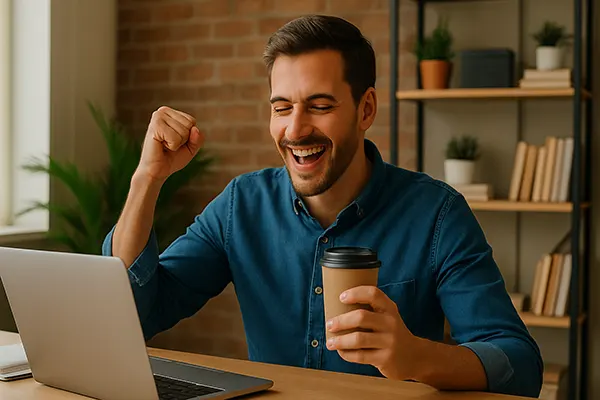 Utilizador em ambiente online