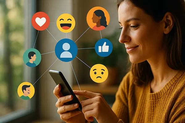 Utilizador em ambiente online