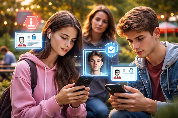 Schermata verifica identità