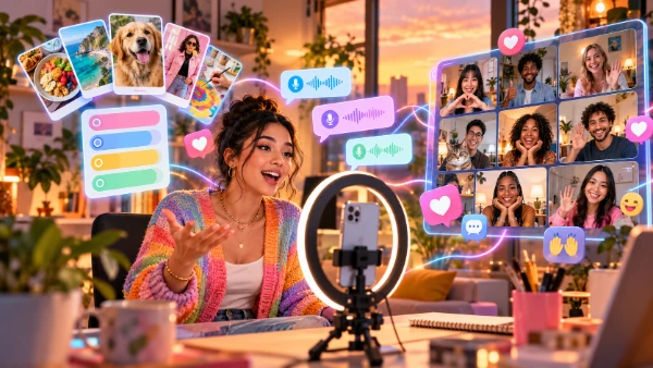Caroselli fotografici TikTok
